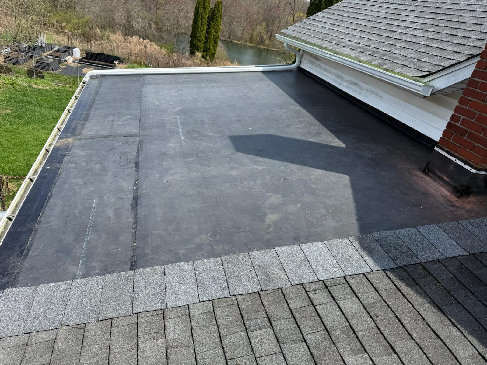 Flat roof